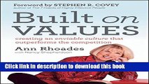 Read Books Built on Values: Creating an Enviable Culture that Outperforms the Competition ebook