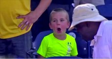 Hysterical Little Boy Shows Every Emotion While Watching MLB Game!