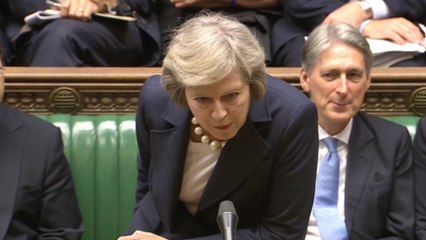 This zinger got the loudest response in May's first Prime Minister's Questions