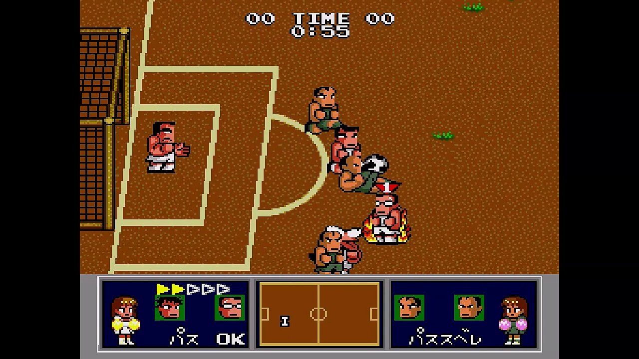 【MD】熱血高校ドッジ部サッカー編 #6 「江戸華高校」