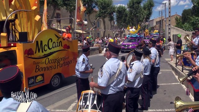 2016-Sapeurs-Pompiers de l'Hérault Tour de France à Puissalicon