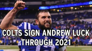 Andrew Luck Signs Six-Year, $140 Million Deal With Colts