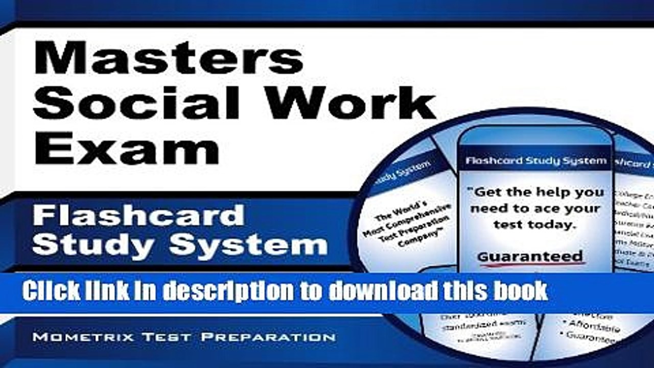 Read Masters Social Work Exam Flashcard Study System: ASWB Test Practice Questions   Review for