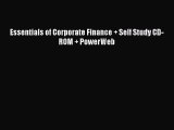 Popular book Essentials of Corporate Finance   Self Study CD-ROM   PowerWeb