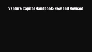 Popular book Venture Capital Handbook: New and Revised