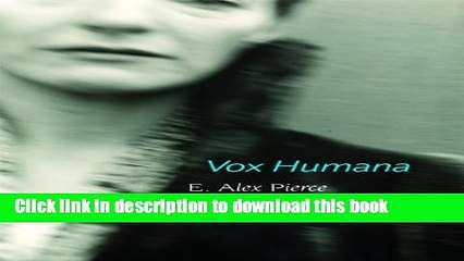 PDF Vox Humana  EBook