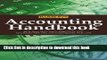 Read Books Accounting Handbook (Barron s Accounting Handbook) ebook textbooks