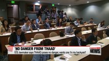 U.S. lawmaker says THAAD poses no danger, wants one 'in my backyard'