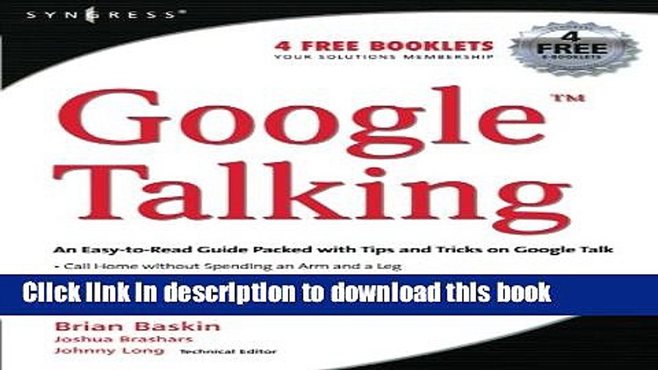 Download Google Talking  Read Online
