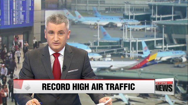 Korea's air traffic hits record high in H1