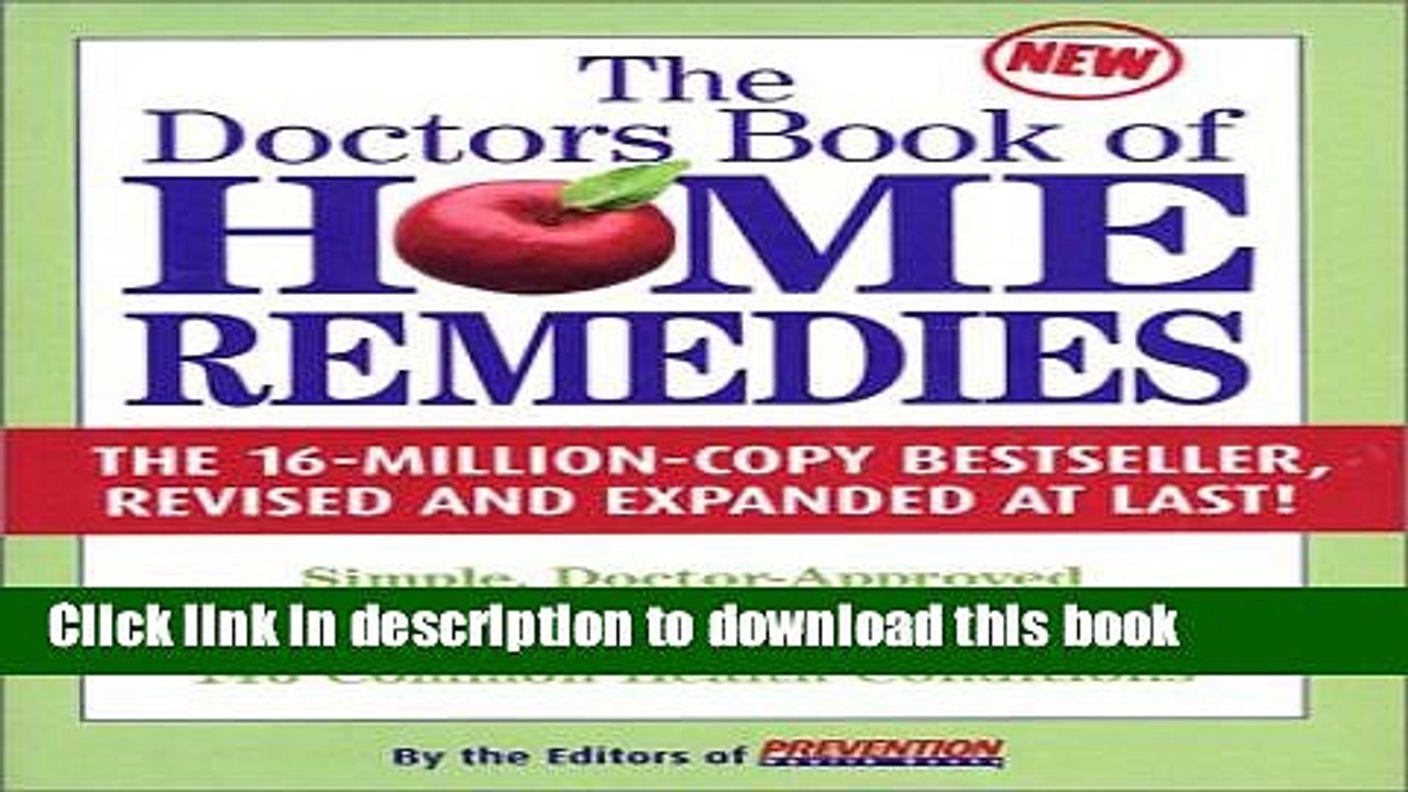 Read Doctor s Book of Home Remedies: Simple, Doctor-Approved Self-Care Solutions for 146 Common