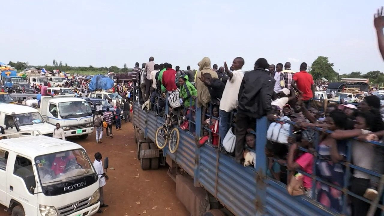 Soudan du Sud: les réfugiés affluent en Ouganda