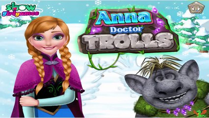 Anna Doctor Trolls Game  - Frozen Video Games For Girls