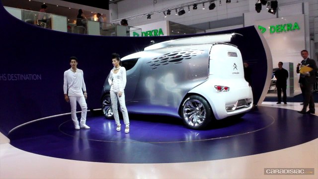 En direct du salon de Francfort 2011 - La vidéo du Citroën Tubik