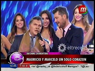 Los idas y vueltas entre Tinelli y Macri