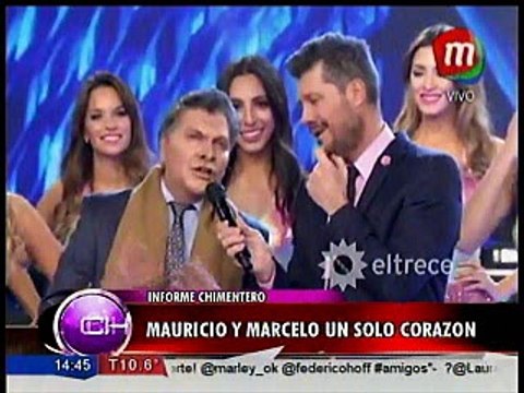 Los idas y vueltas entre Tinelli y Macri