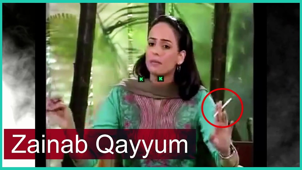 Pakistani Celebrities Who Smoke