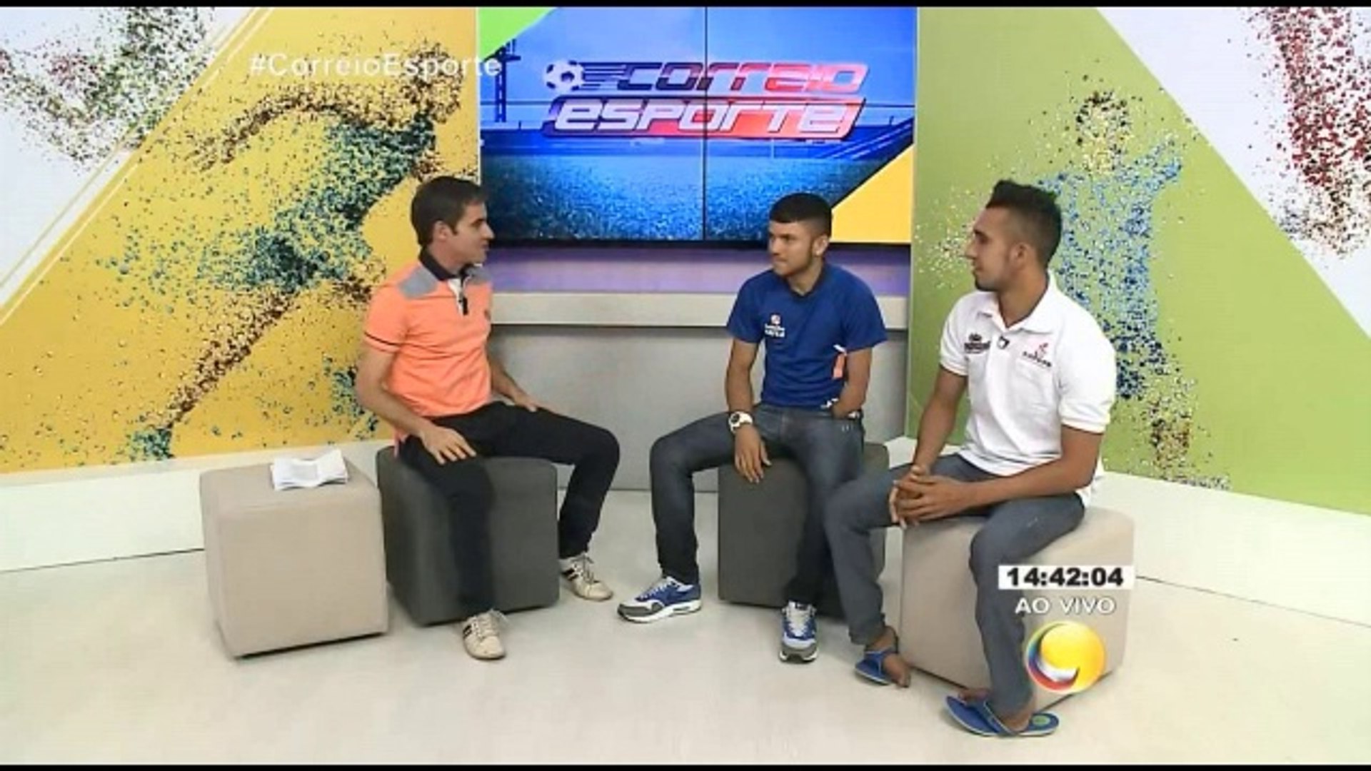 Correio Esporte - Atletas paralímpicos, entrevistas com Cícero Nobre e Petrúcio Ferreira