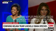 MELANIA TRUMP'S SPEECH - Plagiat- Copie- Imitação
