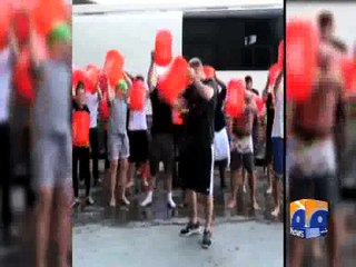 Push Ups of Pakistani cricketers have become trend -20 July 2016