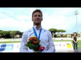 Men's 100 m T34 | Victory Ceremony | 2016 IPC Athletics European Championships Grosseto