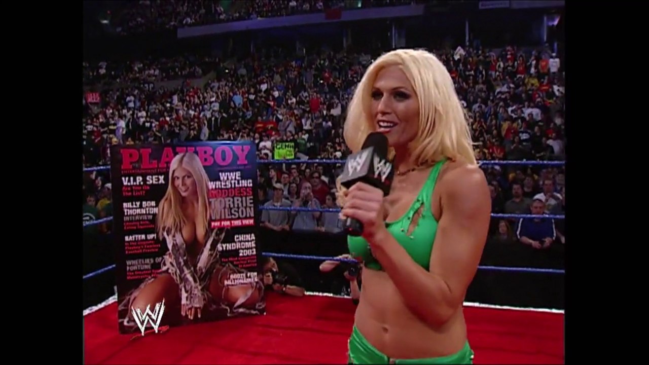 Torrie Wilson & Sable Segment SmackDown 04.03.2003 (HD)