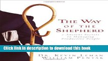 Read Books The Way of the Shepherd: 7 Ancient Secrets to Managing Productive People ebook textbooks