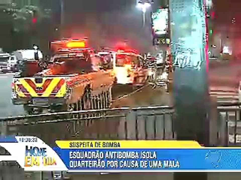 MALA BOMBA NA AV. PAULISTA / TREINAMENTO DO EX. NO METRÔ SP