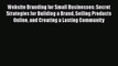 Free Full [PDF] Downlaod  Website Branding for Small Businesses: Secret Strategies for Building