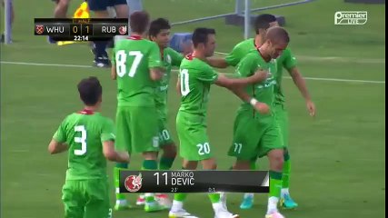 Rubin Kazan V West Ham United  Highlights Jul 20 2016