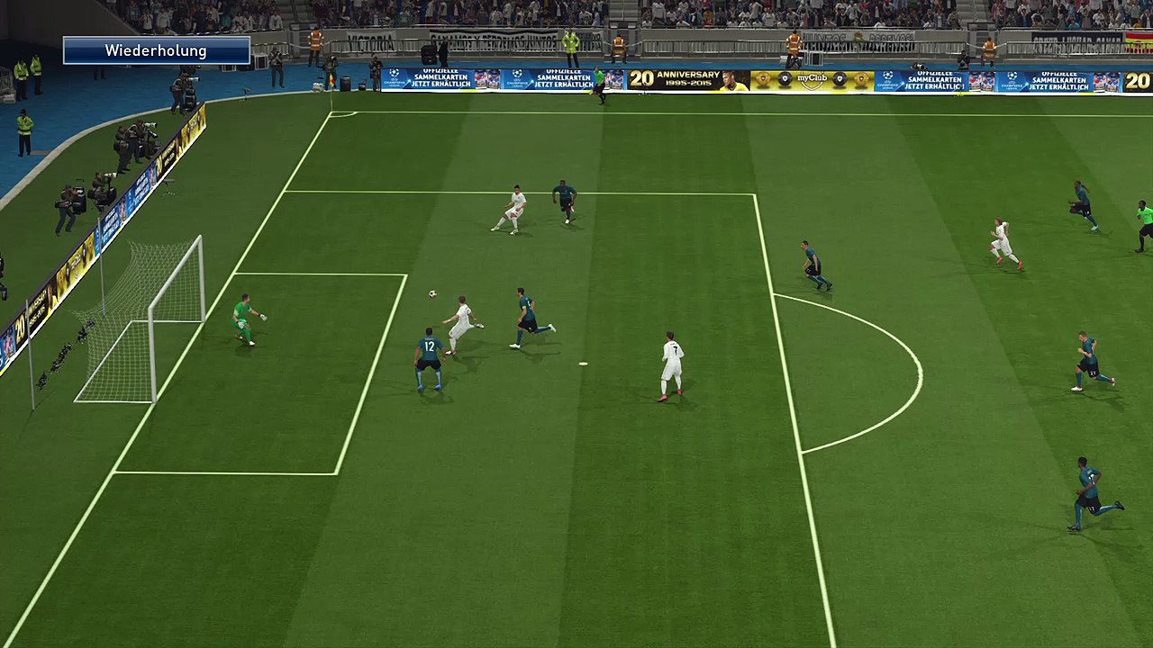 Goal: Benzema - Pro Evolution Soccer 2016