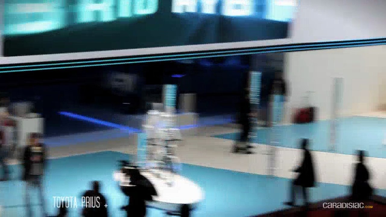 En direct de Genève : Toyota Prius + : la video