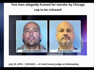 Two men allegedly framed for murder by Chicago cop to be released