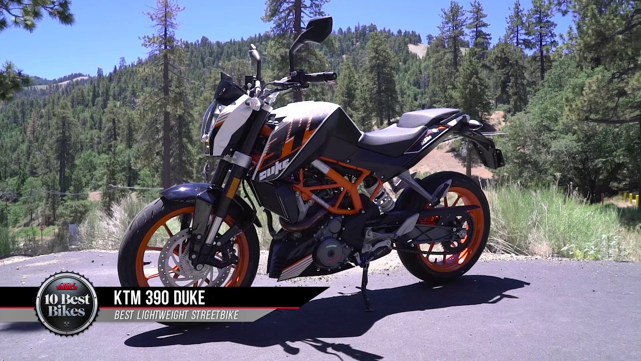 2016 Best Lightweight Streetbike - KTM 390 Duke