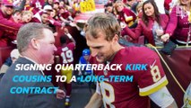 Redskins GM won't sacrifice financial stability to sign Kirk Cousins