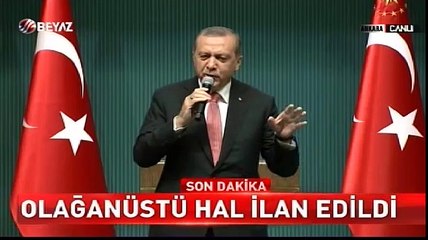 Erdoğan demokrasi nobetindeki milyonlara seslendi
