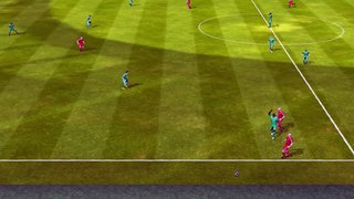 FIFA 14 iPhone-iPad - FC Bayern vs. VfL Wolfsburg.