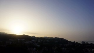 Bruma y Stratus al amanecer - Málaga - 1-7-2016
