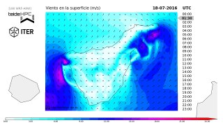 Tenerife Wind forecast - 2016-07-18