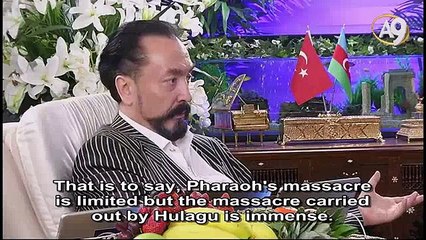 The massacres of Hulagu, who adopted Mawlana as his sheikh, are not told to Muslims