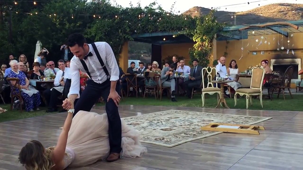 Une danse de mariage pas comme les autres !