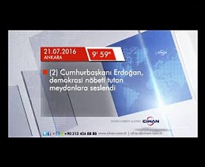 (2) Cumhurbaşkanı Erdoğan, demokrasi nöbeti tutan meydanlara seslendi