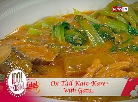 Idol sa Kusina: Ox Tail Kare-kare with Gata