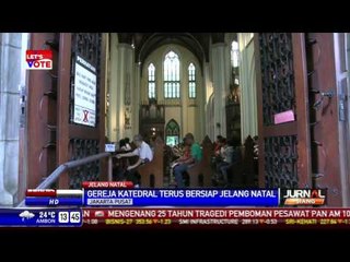 Amankan Malam Natal, 300 Polisi Disiagakan di Gereja Katedral