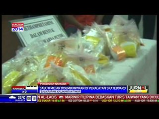 Penyelundupan Sabu Rp 8 Miliar dalam Skateboard Terbongkar
