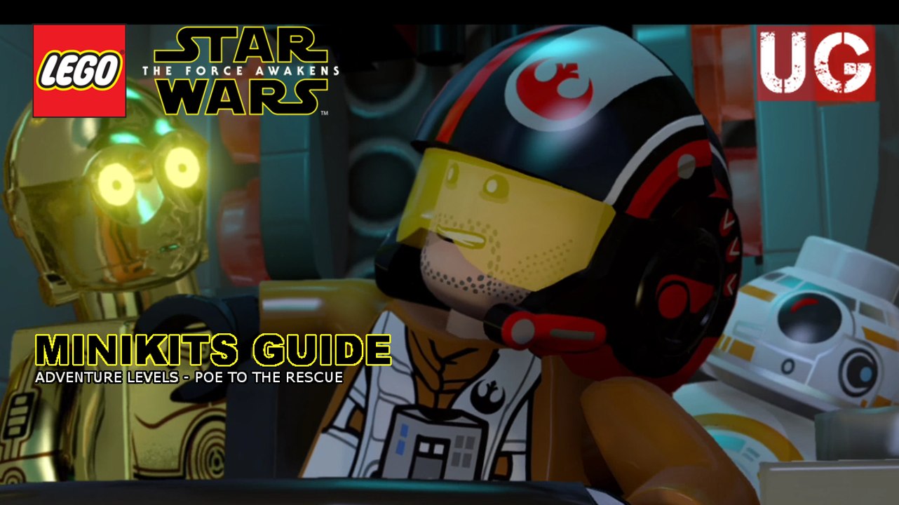 LEGO Star Wars: The Force Awakens - Poe To The Rescue Minikits Guide