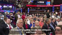 Les délégués anti-Trump font du bruit mais échouent