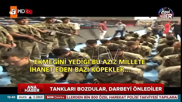 Binbaşı Barış Dedebağı darbeci askerlere verdiği ibretlik ayar!