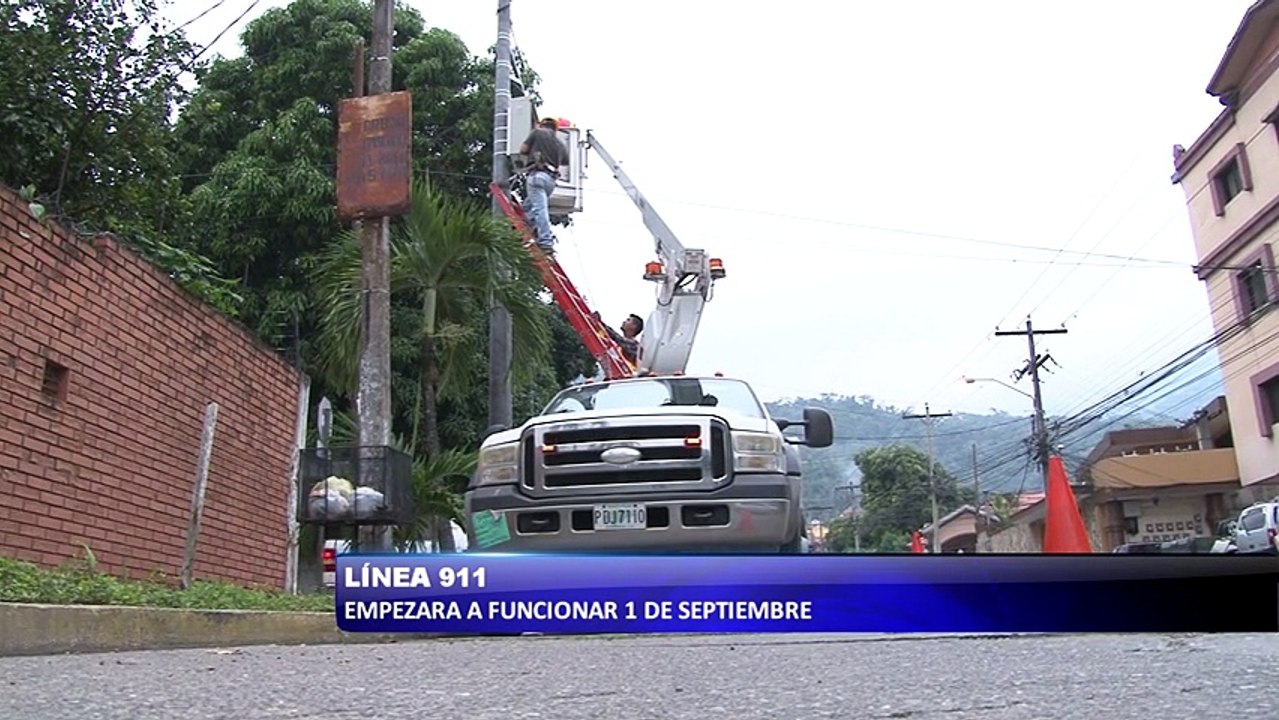 Linea 911 empezara a funcionar el 1 de Septiembre