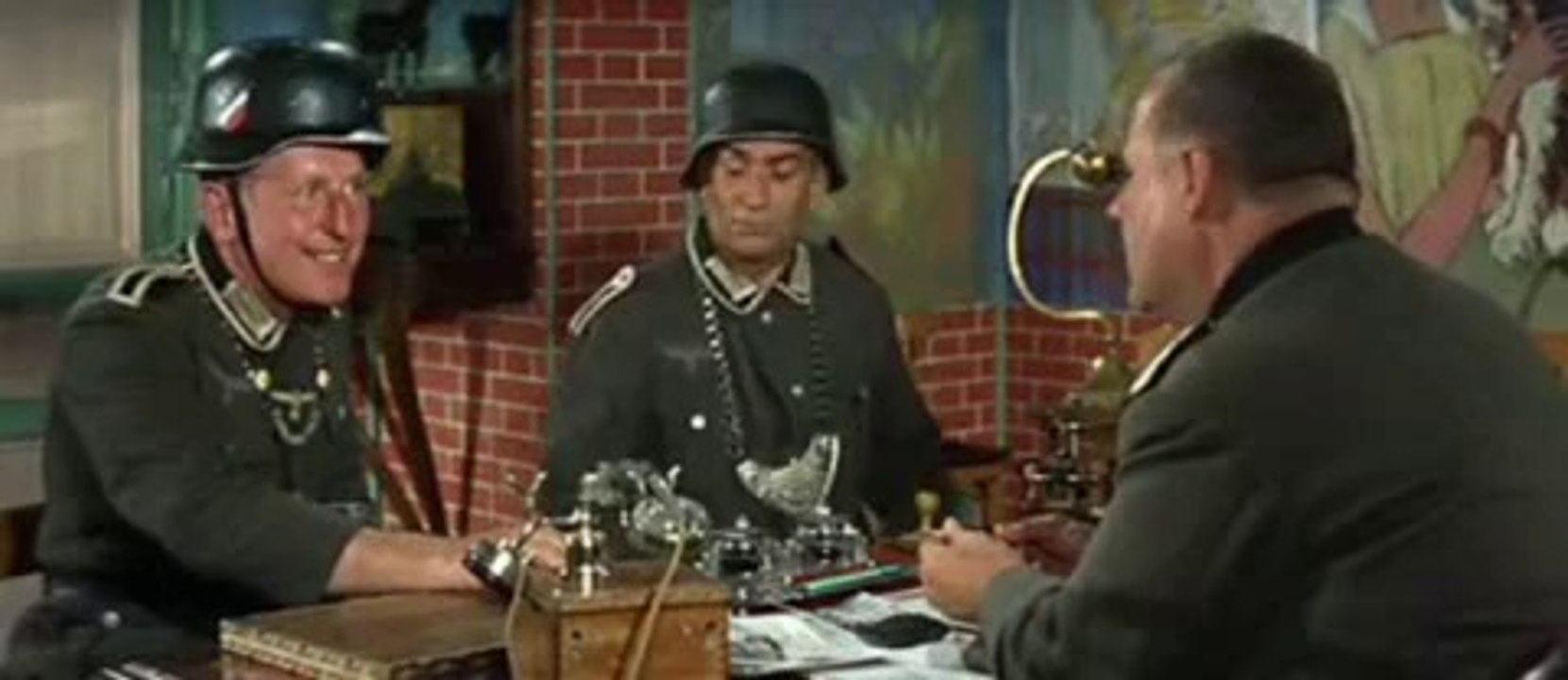 louis de funes et bourvil la kommandantur